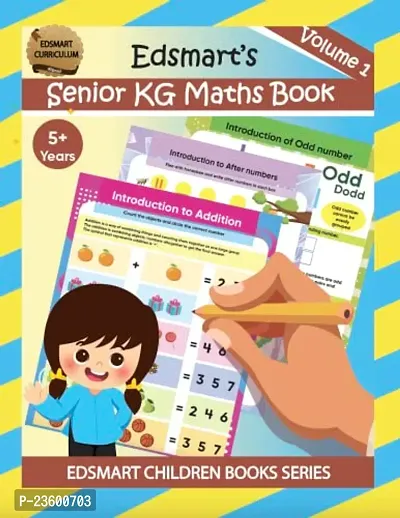 Senior KG Maths Combo of 2 books - UKG Maths Workbook CBSE for 4+ Years / UKG Maths worksheets for kids CBSE / Kindergarten Maths Activity Text Books / Teaches Number, 3D Shapes, Symbols, Ordinal Posi-thumb3