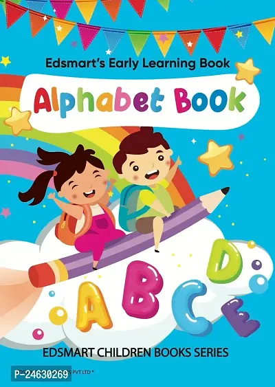 Edsmart Nursery Alphabet Writing Book for 3 years old | Alphabet Capital letters, Coloring, Pattern tracing, Handwriting practice book, Big letters of alphabet-thumb0