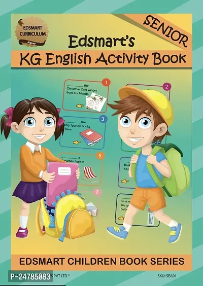 Senior KG English Activity and English Grammar Book CBSE | UKG English activity book