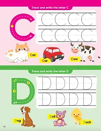 Wipe and Clean tracing book: Reusable Capital Letter Tracing Book for 2 year old| Best Pencil Control Tracing Book for Kids activity book with FREE Pen Included | Best abcd writing practice for kids-thumb3