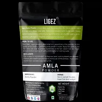 LIGEZ 100% Natural Amla Powder - For Shiny Looking Hair - 500g(Pack of 1)-thumb1