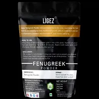 LIGEZ Premium Quality Fenugreek (Methi) Powder-100% Pure Natural Herbal 200g (Pack of 1)-thumb1