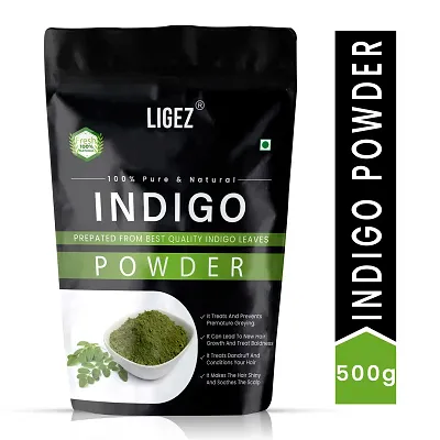 Buy LIGEZ Naturals Pure Natural Organic Indian Indigo Powder for