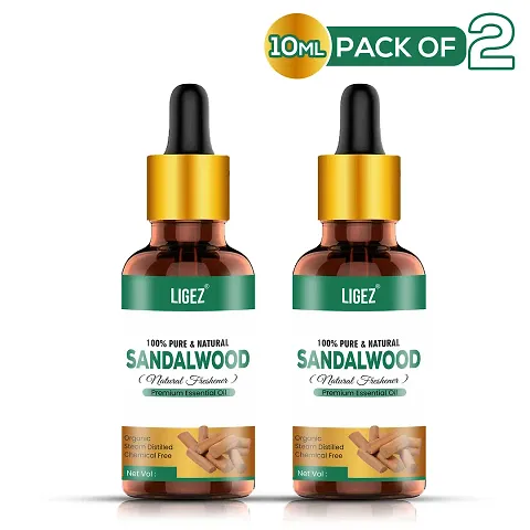 Ligez Unisex Sandalwood Oil Pack of 2