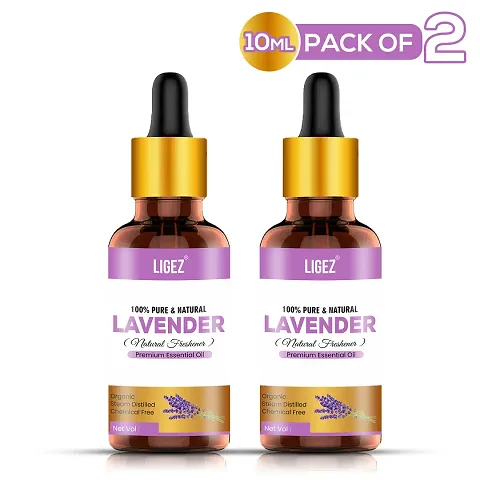 Ligez Unisex Lavender Oil Pack of 2