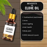 Classic Clove Essential Oil For Hair, Skin 10 Ml- Pack Of 2-thumb1