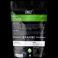 LIGEZ Organic Herbal Brahmi Powder 100% Natural -50g (Pack of 1)-thumb1
