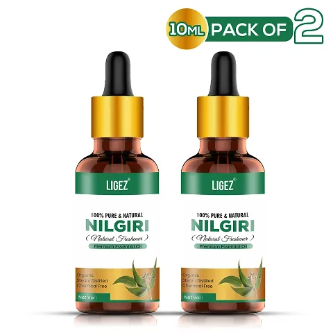 Ligez Unisex Nilgiri Oil Pack of 2
