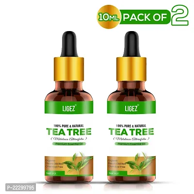 Classic Tea Tree Essential Oil, 100% Pure, Natural and Undiluted 10 Ml- Pack Of 2-thumb0