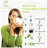 Vihado Pure Arabica Green Coffee Beans - 250g (Pack of 1)-thumb2