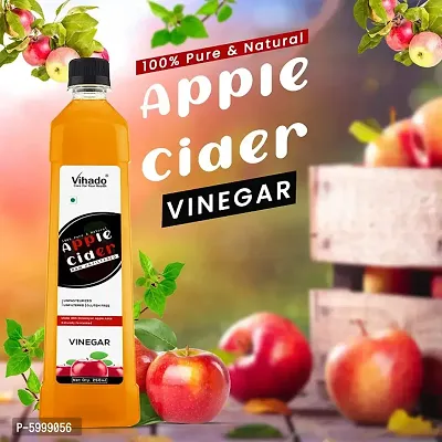 Vihado Apple Cider Vinegar With Mother Vinegar Vinegar  (500 ml)-thumb3