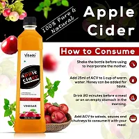 Vihado Apple Cider Vinegar With Mother Vinegar Vinegar  (500 ml)-thumb4
