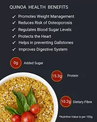 Nutvit White Quinoa Seeds for weight loss Raw Superfood-200gm-thumb2