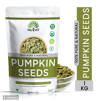 Nutvit Pumpkin seeds are highly nutritious and packed with powerful antioxidants. Pumpkin seeds are very good for the health of our heart. rich in vitamins and minerals like manganese and vitamin K, b-thumb0