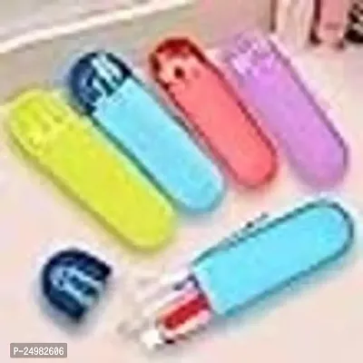Mystte Travel Toothbrush Toothpaste Case Holder Portable Toothbrush Storage Holder Plastic Toothbrush Holder Pack of 2-thumb3