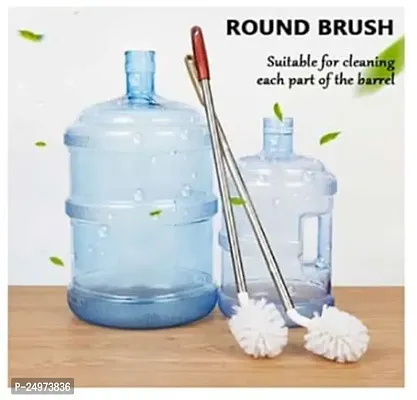 Mystte 20 litres Water can Cleaning Brush, Narrow Neck Containers Cleaning Brush, 360?Can Cleaning Brush with Long Handle (Pack of 1)-thumb5