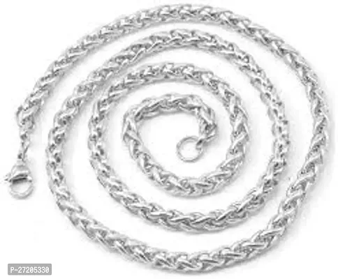 Mystte Steel Dog Chain with both Corner Rings for Small  Medium Dogs Length - 5 Feet-thumb0