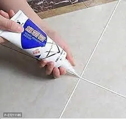 Mystte Tiles Gap Filler | Waterproof Crack Grout Gap Filler Agent | Water Resistant Silic-thumb0