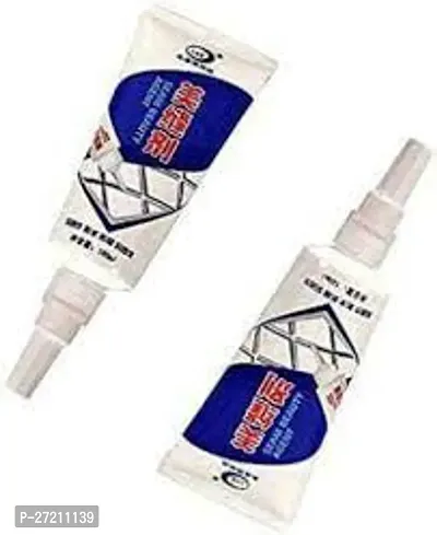 Mystte -  Tiles Gap Filler Waterproof | 180 ml | Crack Seal Agent Grouting Paste for Tiles | Silicone Sealant for DIY Home Sink | Tile Gap Filler Grouts Repair Tube for Kitchen, Bathroom (Pack of 2 Tu-thumb0