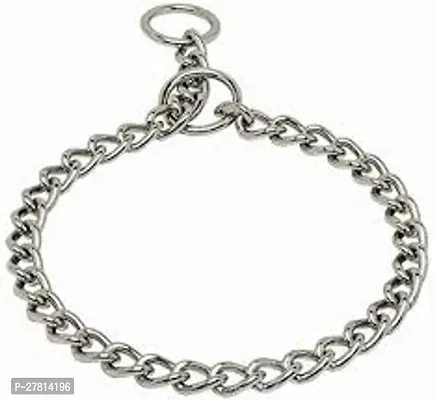 Stainless Steel Dog Chain Heavy Weight with  both Corner Rings for Dogs and Multipurpose Use (Length - 4 Feet)-thumb0