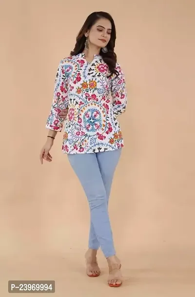 Fancy Cotton Kurtis For Women-thumb0