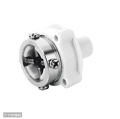 KI Washing Machine Tap Adapter Connect for Inlet Hose Pipe -White-thumb0