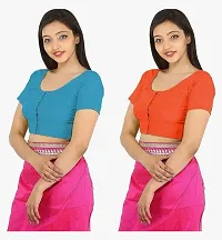 Classic  Cotton Blouses for Women pack of 2-thumb1