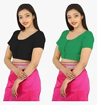 Classic  Cotton Blouses for Women pack of 2-thumb2