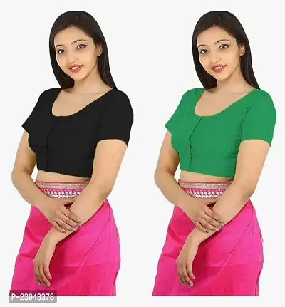 Classic  Cotton Blouses for Women pack of 2-thumb3