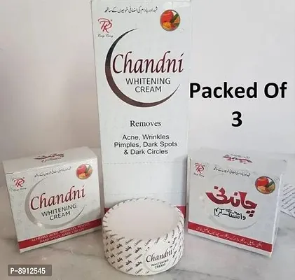 Chandni whitening cream Night Cream 30 gm Pack of 3