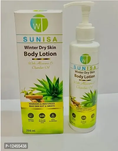 Sunisa Body Lotion, Skin Type: Dry Skin, Size: 200ml