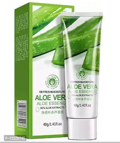 BIOAQUA aloe vera gel Cream perfect remove acne Whitening Oil Control moisturizing face skin care (40 g)-thumb0