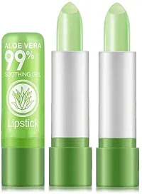 Long Lasting Nutritious Lip Balm Lips Moisturizer Your Mood Magic Lipstick (Pack of 2)-thumb1