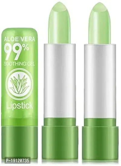 Long Lasting Nutritious Lip Balm Lips Moisturizer Your Mood Magic Lipstick (Pack of 2)-thumb2