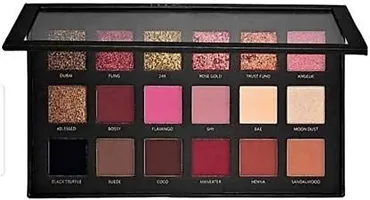 Rose Gold Remastered Eyeshadow Palette (18 Shades), Metallic Finish-thumb1