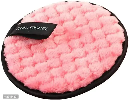 Reusable Makeup Removal Sponge Pads For Deep Cleansing Facial Make up Remover Wipes For Mascara Eye Shadow - (Pack of 1)