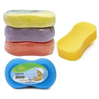 Jolly Bathing Multi-Purpose Sponge for Face and Body -Combo Pack of 3-thumb1