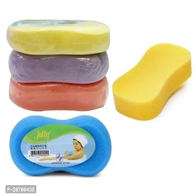 Jolly Bathing Multi-Purpose Sponge for Face and Body -Combo Pack of 3-thumb2