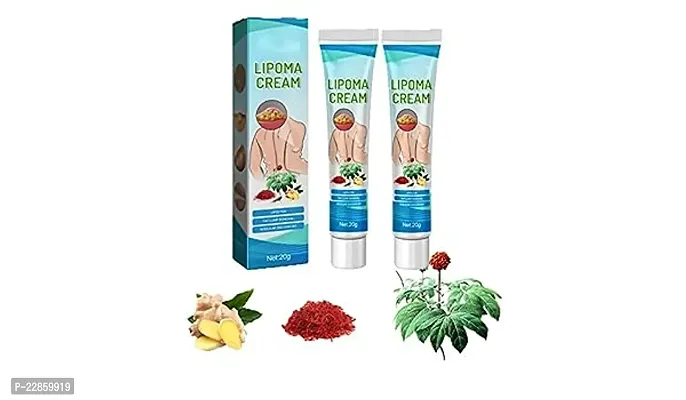 Lipoma Removal Cream 20g | Lipoma Ointment | Mild  Comfortable | Easy to Use Cream for All Skin Types | For Men and Women (Pack of 2)