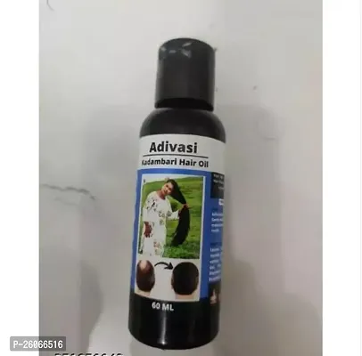 Unisex Adivasi Ayurvedic Natural Herbal Oil, 60 ml (Pack of 1)