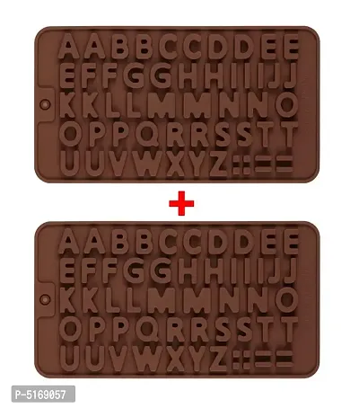 ABCD Silicone Chocolate Mould Pack of 2