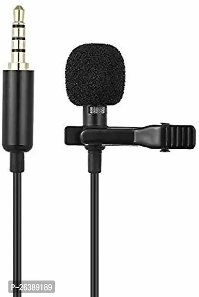 Universal Wired Professional Grade 10 Meter Collar Microphone 3.5mm Mic(pack of 1)-thumb0