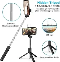 Wireless Bluetooth Selfie Stick R1s(pack of 1-thumb3