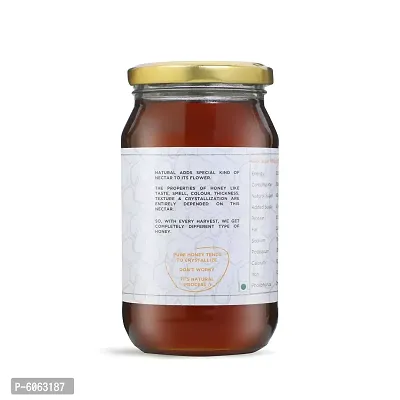 Raw and Unprocessed Honey (500 Gm) (Pack of 1)-thumb2