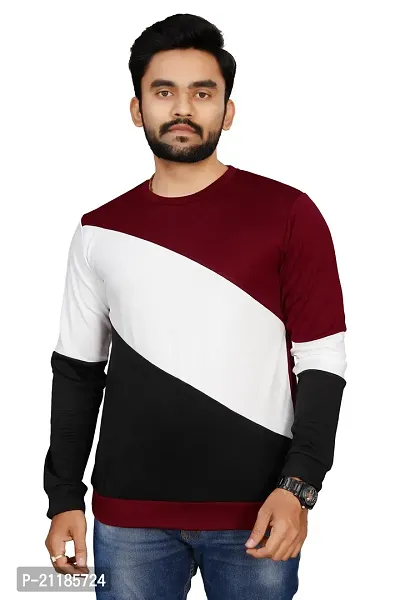 Stylish Fancy Polycotton Round Neck T-Shirts For Men Pack Of 1-thumb0