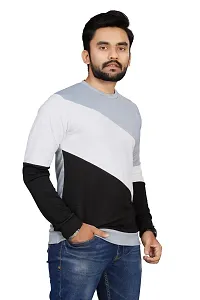 Stylish Fancy Polycotton Round Neck T-Shirts For Men Pack Of 1-thumb1