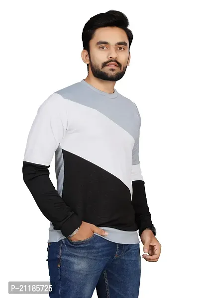 Stylish Fancy Polycotton Round Neck T-Shirts For Men Pack Of 1-thumb2