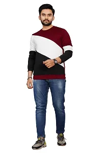 Stylish Fancy Polycotton Round Neck T-Shirts For Men Pack Of 1-thumb3