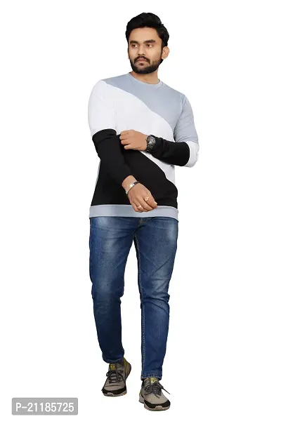 Stylish Fancy Polycotton Round Neck T-Shirts For Men Pack Of 1-thumb4