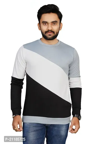 Stylish Fancy Polycotton Round Neck T-Shirts For Men Pack Of 1-thumb0